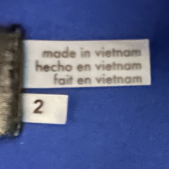 Guess Blue & Black Sleeveless Cutout Colorblock Bodycon Dress Sz. 2 - Picture 12 of 15